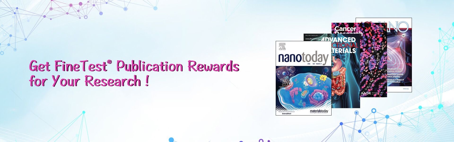 FineTest Publication Rewards