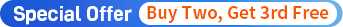 Buy 2 Get 3rd FOC