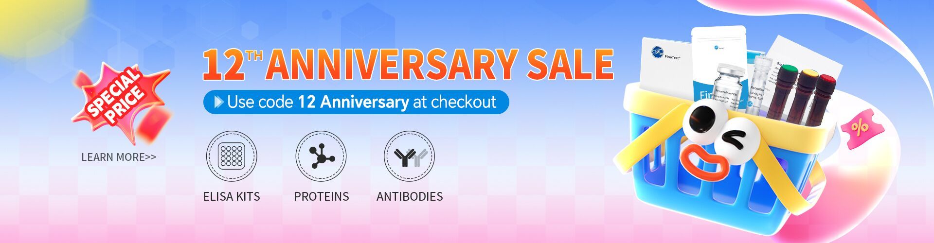 12th Anniversary Sale