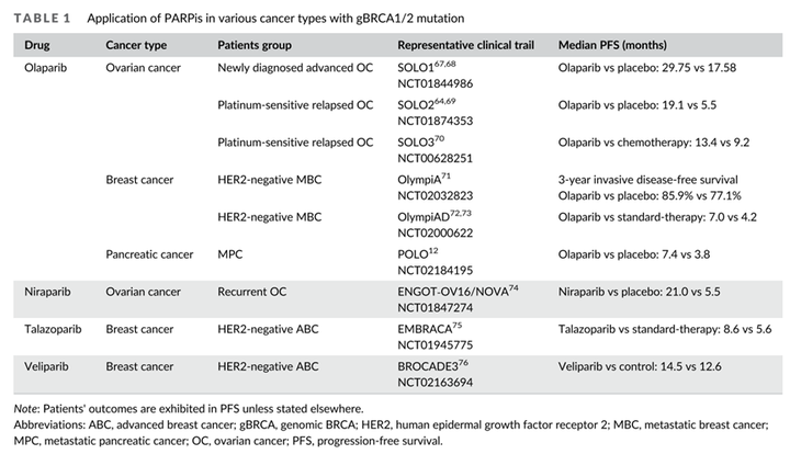PARP inhibitor